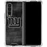 NFL New York Giants Black & White Galaxy Z Fold4 5G Clear Case